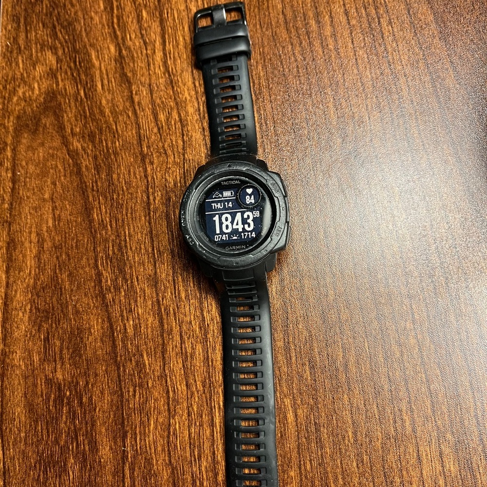 Garmin Instinct Tactical Edition - GPS Smartwatch - Black Watch